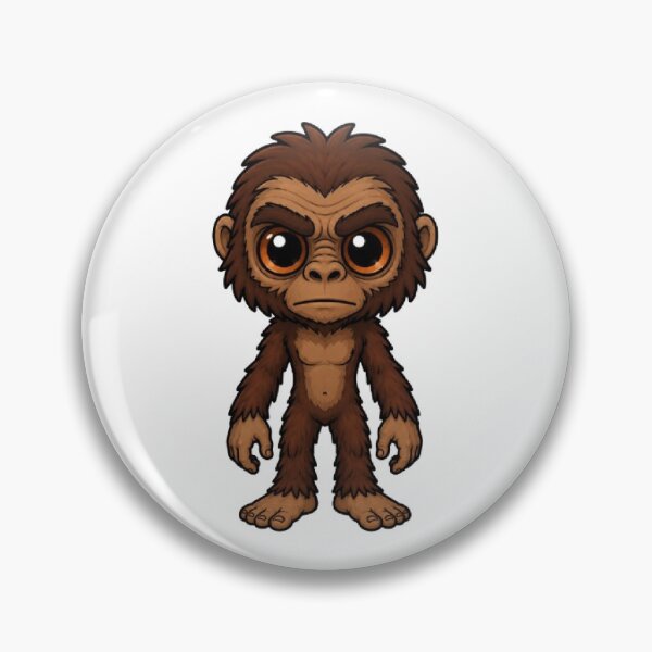 Item preview, Almas Cryptid Mascot Design designed and sold by The Dark Files.