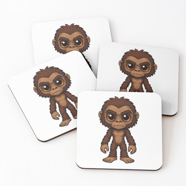 Item preview, Almas Cryptid Mascot Design designed and sold by The Dark Files.