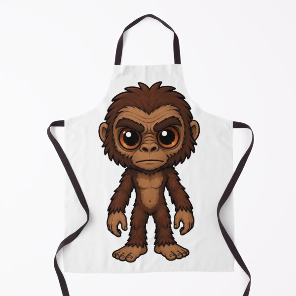 Item preview, Almas Cryptid Mascot Design designed and sold by The Dark Files.