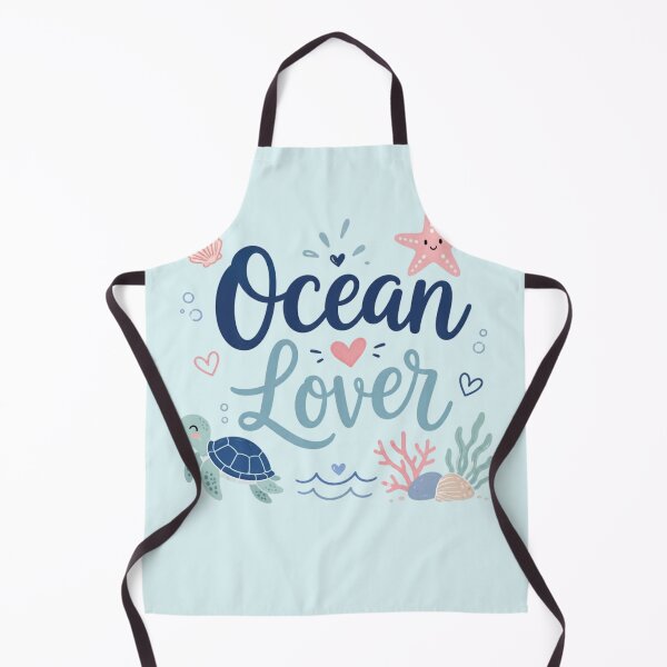 Item preview, Ocean Lover Cute Sea Turtle & Starfish Coastal Beach Aesthetic Design designed and sold by Sanika arts .