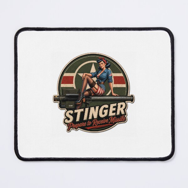 Item preview, Stinger MANPAD Pin-Up Girl designed and sold by DrOozlefinch.