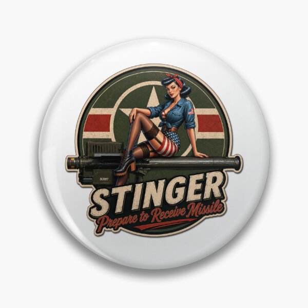 Item preview, Stinger MANPAD Pin-Up Girl designed and sold by DrOozlefinch.