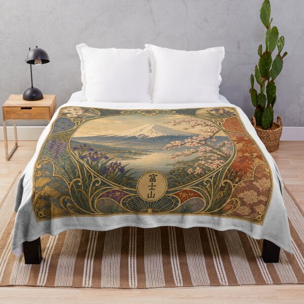 Item preview, Mount Fuji Japan Landscape – Traditional Japanese Art Fuji Mountain designed and sold by XODAD.