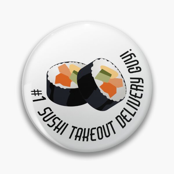 Item preview, Sushi Delivery Guy designed and sold by CreativeTwins.
