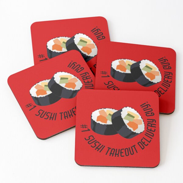 Item preview, Sushi Delivery Guy designed and sold by CreativeTwins.