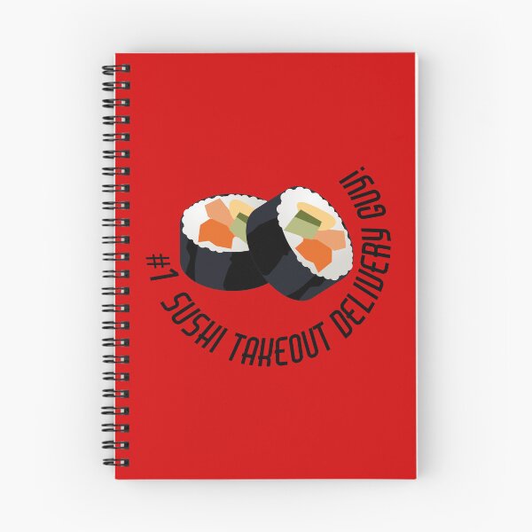 Item preview, Sushi Delivery Guy designed and sold by CreativeTwins.