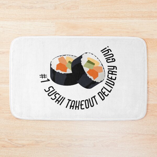 Item preview, Sushi Delivery Guy designed and sold by CreativeTwins.