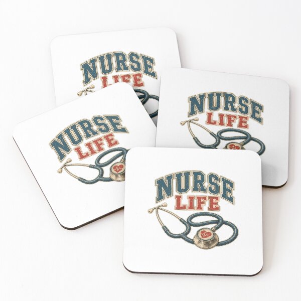Item preview, Nurse Life - Vintage Stethoscope Healthcare Hero Design designed and sold by DesignerSator.