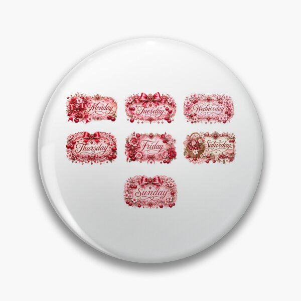 Item preview, Cherry Weekdays designed and sold by looplandger.
