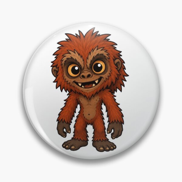 Item preview, Yowie Cryptid Mascot Design designed and sold by The Dark Files.