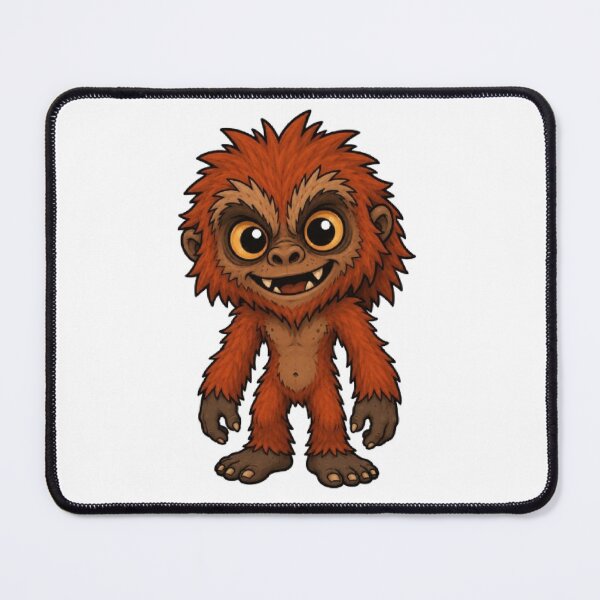 Item preview, Yowie Cryptid Mascot Design designed and sold by The Dark Files.