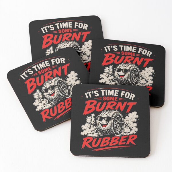 Item preview, It's Time For Some Burnt Rubber Funny Racing designed and sold by CarantinedChaos.
