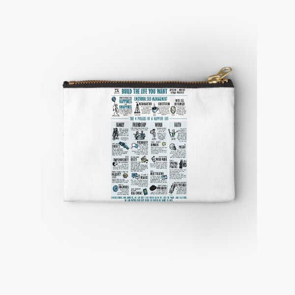 Item preview, Visual summary Build the Life You Want (Arthur Brooks) designed and sold by TKsuited.