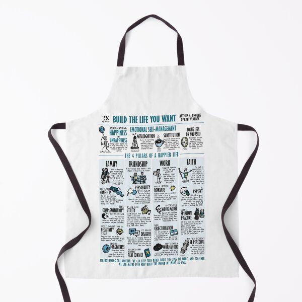 Item preview, Visual summary Build the Life You Want (Arthur Brooks) designed and sold by TKsuited.