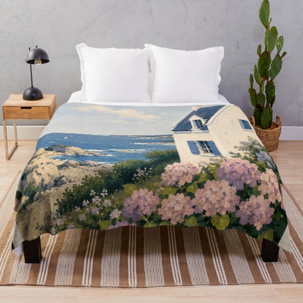 Item preview, Bretagne France Coastal Travel Poster | French Seaside  designed and sold by CARRAANN.