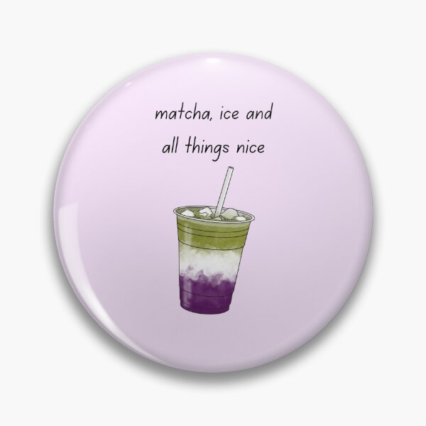 Item preview, Matcha, Ice and All Things Nice – Iced Matcha Lover Aesthetic Design designed and sold by My Gluten Free Life UK.