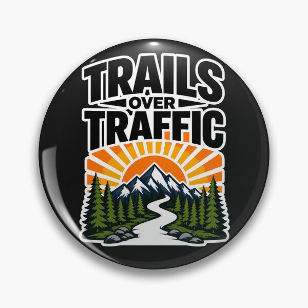 Item preview, Trails Over Traffic – Hiking & Outdoor Adventure designed and sold by Trailora.