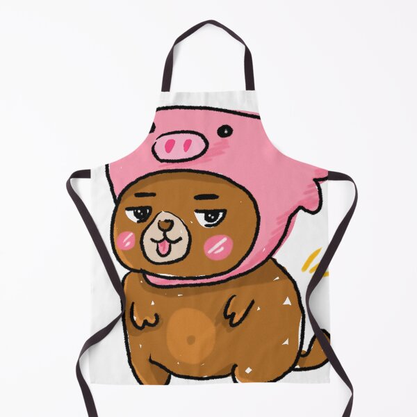 Item preview, Awkward Animal Hats Club - Pig Dog designed and sold by chupichapa.