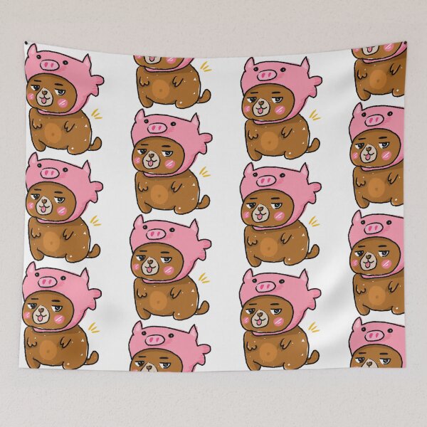 Item preview,     Awkward Animal Hats Club - Pig Dog designed and sold by Ganj1l.