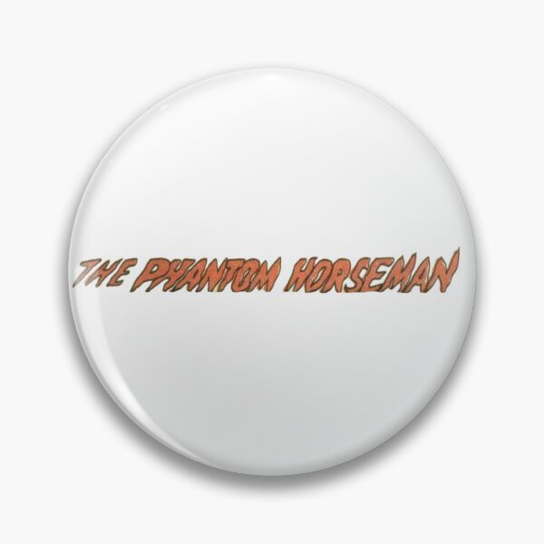 Item preview, The Phantom Horseman - Vintage Horror Comic Title Logo designed and sold by ChiaraBoutiqueArte.