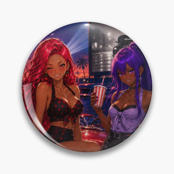 Item preview, Retro Drive-In Neon Nights designed and sold by Sunset Deck Studio.