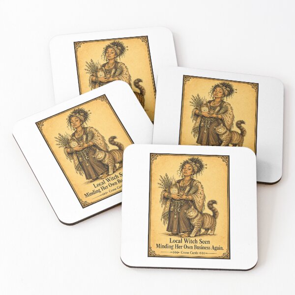 Item preview, Crone Cards — Local Witch Seen Minding Her Own Business Again. designed and sold by Kay Mhor Studio.