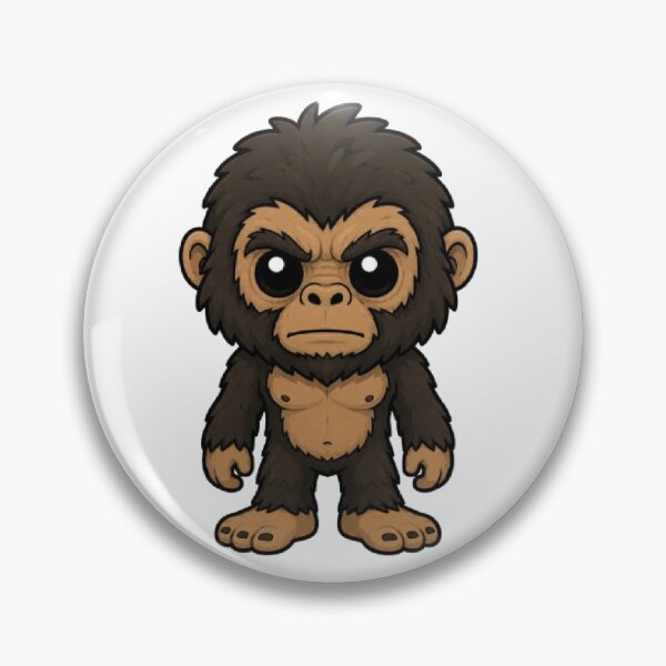 Item preview, Orang Pendek Cryptid Mascot Design designed and sold by The Dark Files.