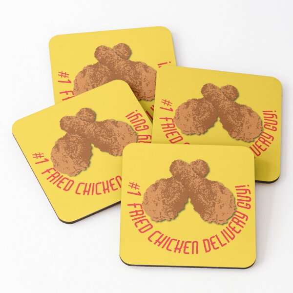 Item preview, Fried Chicken Delivery Guy Quote designed and sold by CreativeTwins.