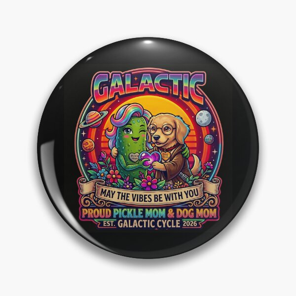 Item preview, May the 4th Pickle Mom Dog Mom Retro Galactic Mother's Day designed and sold by Basma Designs | Retro, Kawaii Shirts & Stickers.