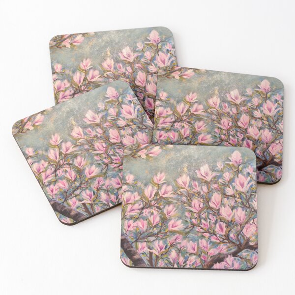 Item preview, Magnolia bliss— Impressionist Floral Art designed and sold by Iail Ioa.