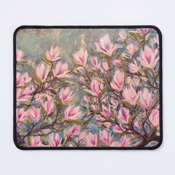 Item preview, Magnolia bliss— Impressionist Floral Art designed and sold by Iail Ioa.