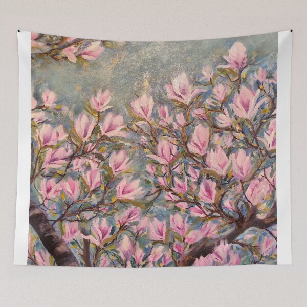 Item preview, Magnolia bliss— Impressionist Floral Art designed and sold by Iail Ioa.