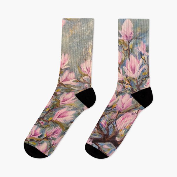 Item preview, Magnolia bliss— Impressionist Floral Art designed and sold by Iail Ioa.