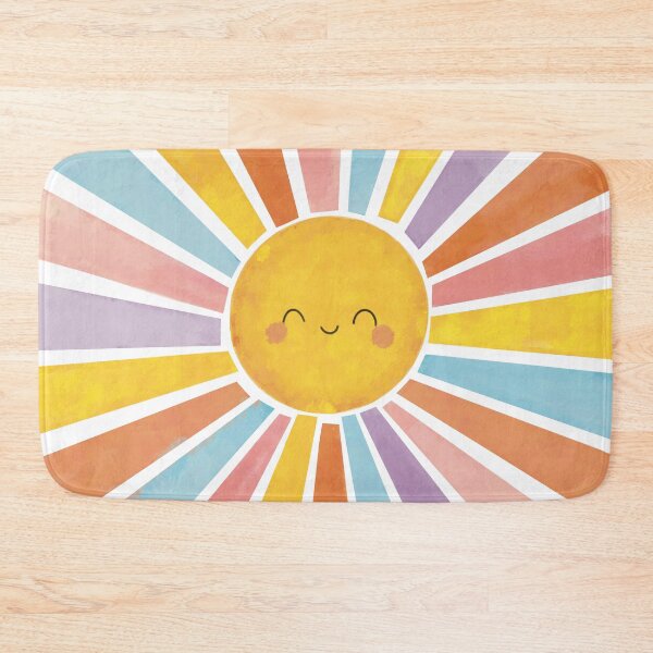 Item preview, Sunny Smiles Watercolor Sun | Whimsical Art for Kids & Sun Lovers designed and sold by Becky-Poppins.
