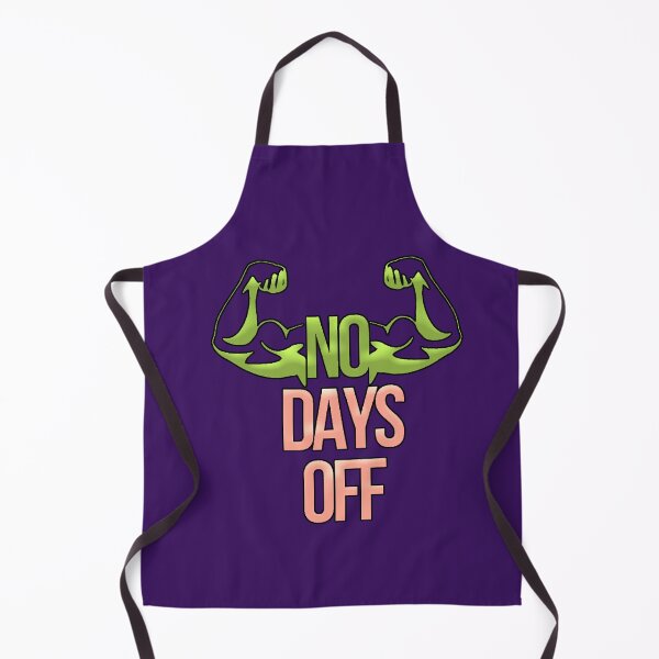 Item preview, No Days Off Gym Motivational Flex Arms Workout Shirt designed and sold by AstronautMerch.
