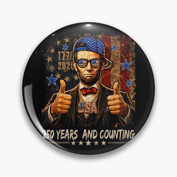 Item preview, Abe Lincoln 250 Years Later and Counting USA Flag designed and sold by elongatedjazz.