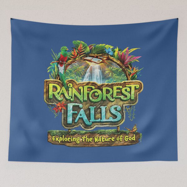 Item preview, VBS 2026 Rainforest Falls Exploring The Nature of God designed and sold by Mjayshop.