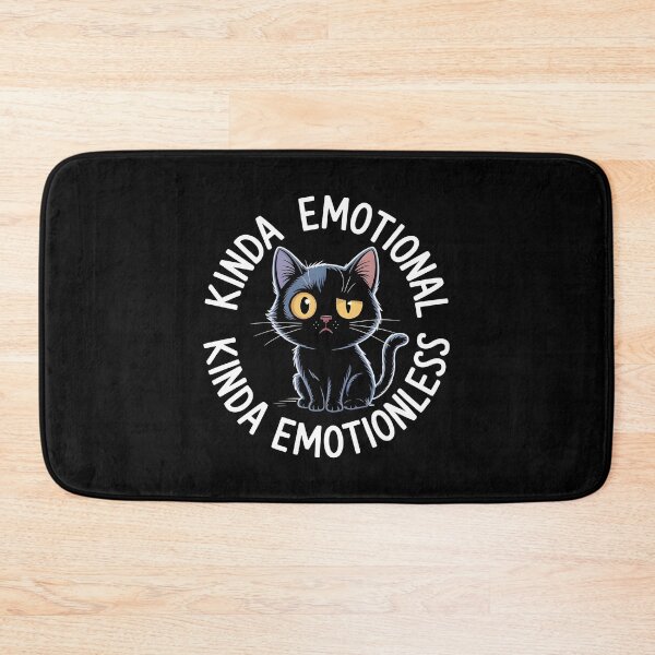 Item preview, Kinda Emotional Kinda Emotionless Funny Emotional Duality Design for Mixed Emotions designed and sold by Redgiant87x.