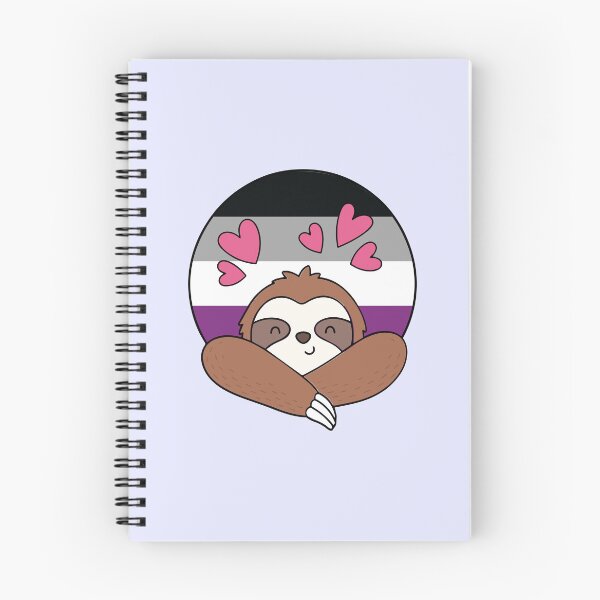 Item preview, LGBTQ Sloth – Cute Asexual Pride Design designed and sold by Cannaxes Studio.