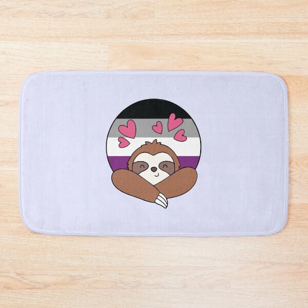 Item preview, LGBTQ Sloth – Cute Asexual Pride Design designed and sold by Cannaxes Studio.