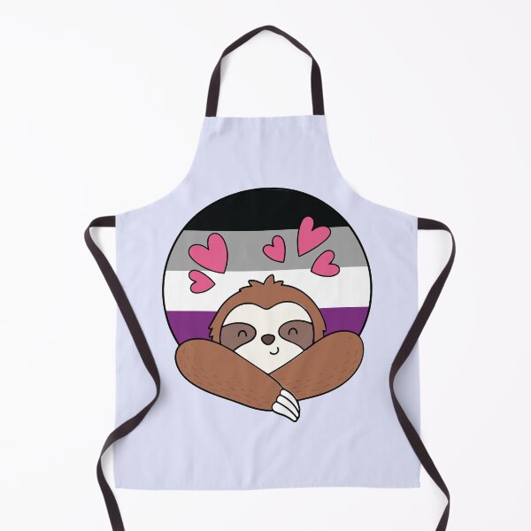 Item preview, LGBTQ Sloth – Cute Asexual Pride Design designed and sold by Cannaxes Studio.