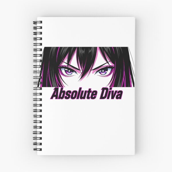 Item preview, Anime Manga Eyes Absolute Diva Streetwear Typography designed and sold by DripCultureLab.