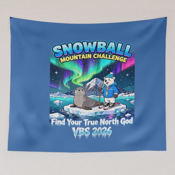 Item preview, VBS 2026 Snowball Mountain Challenge Adventure Christian Bible school designed and sold by QuinnJayden.