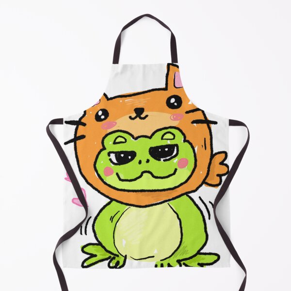 Item preview, Awkward Animal Hats Club - Cat Frog designed and sold by chupichapa.