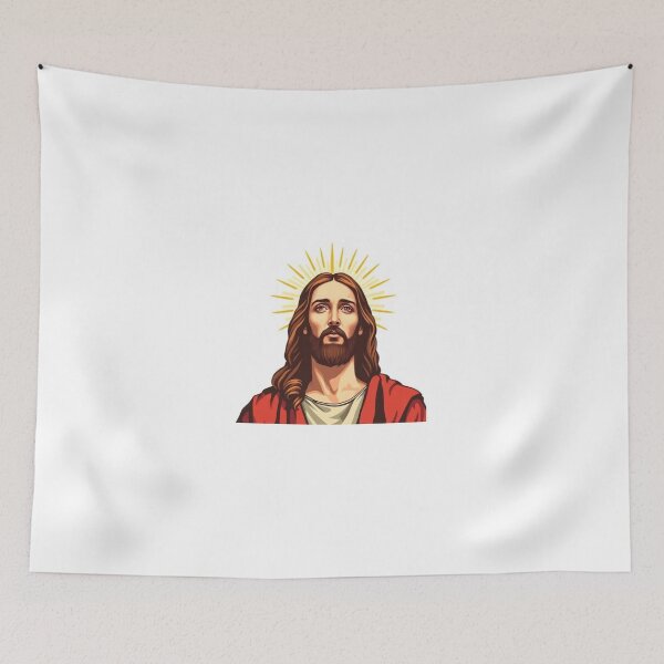 Item preview, Jesus Christ Portrait with Divine Halo designed and sold by Higherclothing.