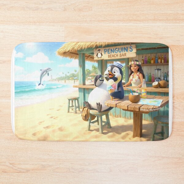 Item preview, Penguin's Beach Bar designed and sold by Andrea Matarazzo.