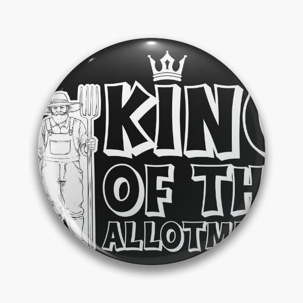 Item preview, King Of The Allotment Funny Gardening Gifts designed and sold by SP Motif.