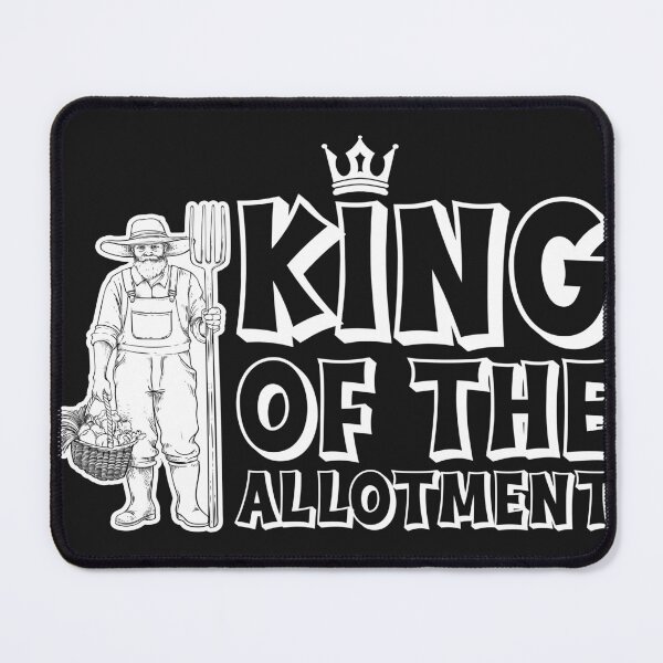 Item preview, King Of The Allotment Funny Gardening Gifts designed and sold by SP Motif.