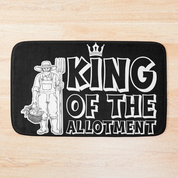 Item preview, King Of The Allotment Funny Gardening Gifts designed and sold by SP Motif.