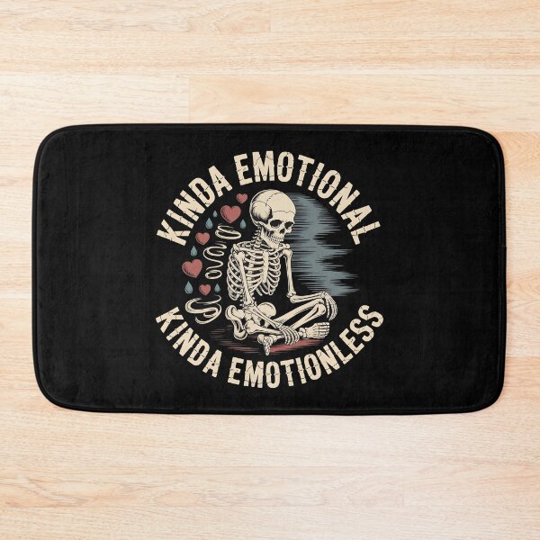 Item preview, Kinda Emotional Kinda Emotionless Anxiety Apparel with Personality Humor designed and sold by Redgiant87x.